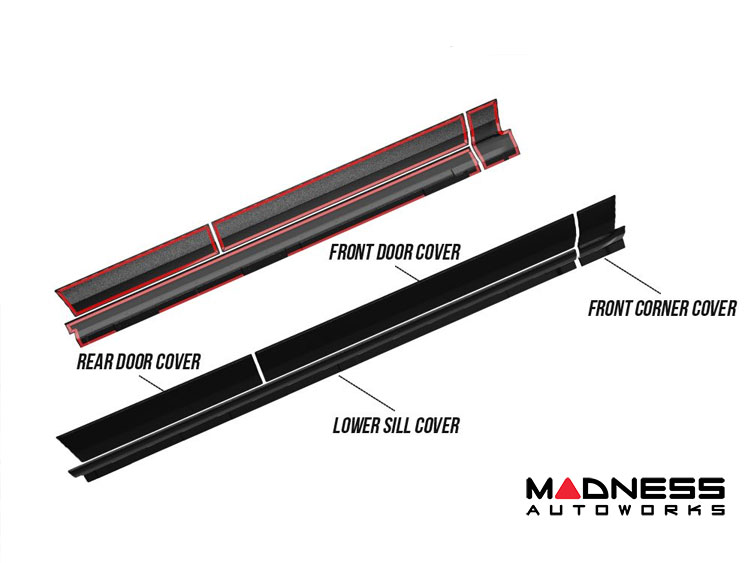 Ford Bronco Complete Styling Kit - Armadillo - Air Design - 4 Door